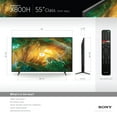 thumbnail image 3 of Sony 55" Class 4K UHD LED Android Smart TV HDR BRAVIA 800H Series XBR55X800H, 3 of 18