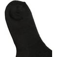 thumbnail image 4 of adidas Originals Unisex Kids-Boy's/Girl's Trefoil Cushioned Crew Socks (6-Pair), White/Black, Medium, 4 of 4