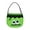 Green, variant on Halloween Felt Candy Bucket, Black Cat Trick or Treat Gift Basket Decoration, Reusable Halloween Gifts Tote Bag for Birthday Home Wedding Holiday Party Favors