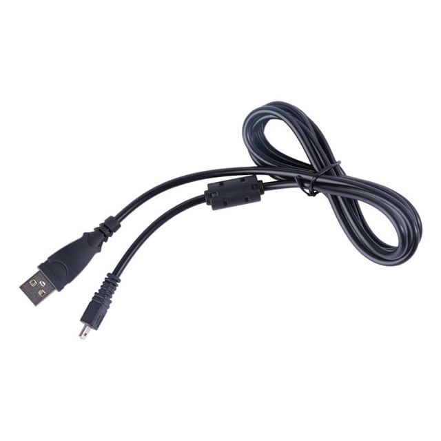Cable de datos para cámara digital, cable de datos mini 8p, cable de carga USB de 1 m y 1,5 m más anillo magnético con certificación CE