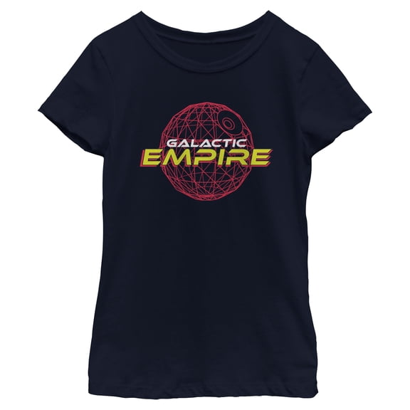 Girls Star Wars Death Star Galactic Empire T Shirt