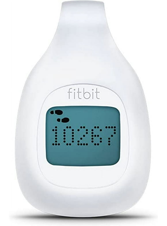Fitbit Zip Wireless Activity Tracker, White (No Sync Feature)