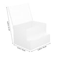 thumbnail image 4 of WEUVEB Transparent Acrylic Raffle Ticket Donation Box, Clear Collection Container for Fundraising Events, 1 Set, 4 of 9