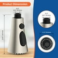 thumbnail image 4 of CADOVE Pull-Down Kitchen Faucet Head - 3-Function Sink Sprayer, 15 Adapters, Brushed Nickel, Compatible with Moen, 4 of 7