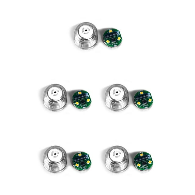 Molde de bombillas de luz LED Naiovety Silicona Epoxi DIY con Tapa