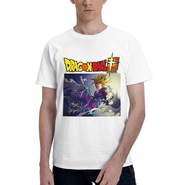 Camiseta de Manga Corta para Hombres DBZ