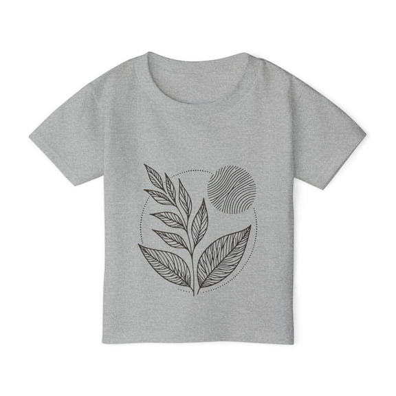 Bohemian Leaf Toddler T-Shirt in Four Colors - Stylish Kids Fashion