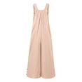 thumbnail image 5 of Pyhlmscde Womens Overalls Casual Loose Sleeveless Jumpsuit, Overalls for Women, Jumpsuits for Women, Rompers for Women, 5 of 5