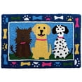 thumbnail image 1 of Alfombra Jellybean Puppy Gang Accent de 20 x 30 cm, lavable para interiores y exteriores, 1 of 3