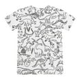 thumbnail image 6 of Kids Toddler Boys Casual Outfit Sets Summer Diy Easter Bunny Print Crew Neck Short Sleeve Shirt Tops With Shorts Two Piece Streetwear,White,7-8 Years, 6 of 7