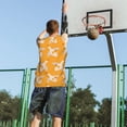 thumbnail image 5 of Naloa Flying Ducks Basketball Jersey Reversible Men's Mesh Athletic Sports Shirts Training Practice S-4XLSmall, 5 of 6