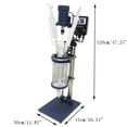thumbnail image 2 of 2L Double-layer Glass Reactor Chemical lab Jacketed Glass Reactor Vessel for Chemistry Reaction Distillation 110V, 2 of 11