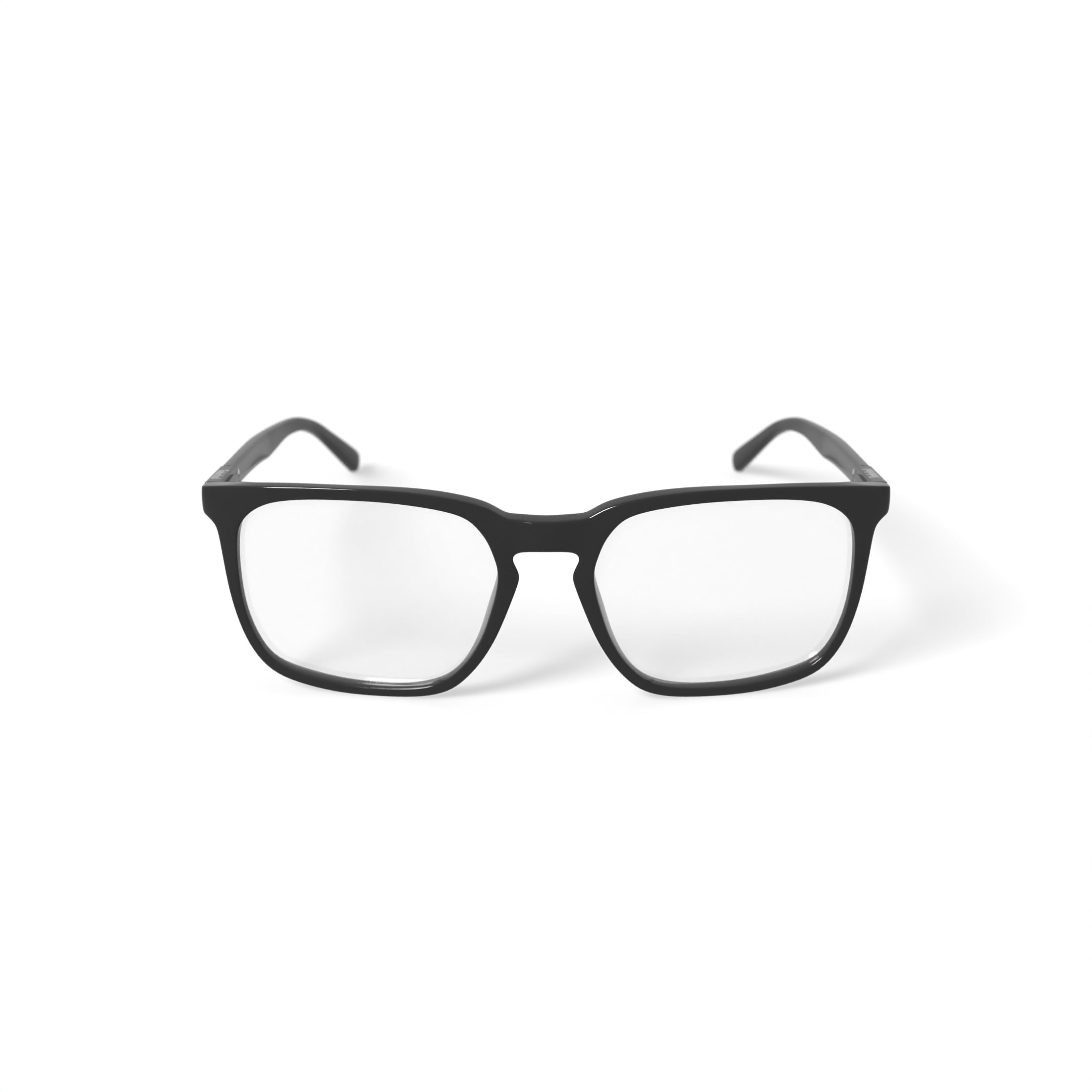 Timberland Men's TB1814-1 Square Prescription Eyeglasses with Case, Black