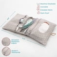 thumbnail image 2 of Organizador de bolsas de pañales para bebés HAMUR HOME Compact Plegable, 2 of 8