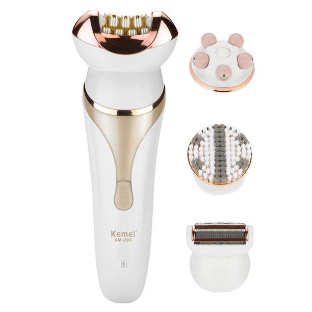 Facial Hair Removal for Women, 4 in 1 Painless Electric Hair Removal
