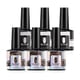 thumbnail image 3 of Salud y belleza, Suministros para decoración de uñas, Esmaltes de uñas, Esmaltes de uñas, Gel de uñas de noche, Aceite de uñas de color fluorescente, Gel de fototerapia, Set de gel color caramelo 45 m, 3 of 3