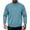 Light Blue, variant on Bosfbaoi Full Zip Stand Collar Sweatshirt Jackets for Men Solid Color Long Sleeve Casual Fleece Track Jackets