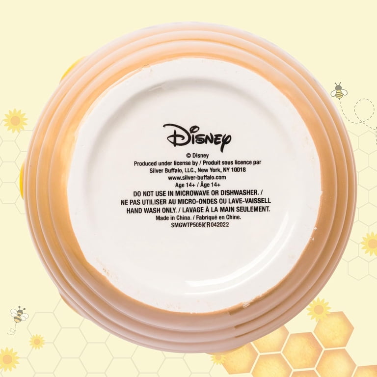 Disney Winnie the Pooh 3D Ceramic Honey Pot Cookie Jar for Kitchen