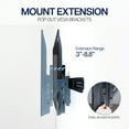 thumbnail image 6 of VIVO Pop-Out Video Wall Mounts, Fits 4 TV Screens 37 to 90 inches, 4 Mounts, 6 of 8