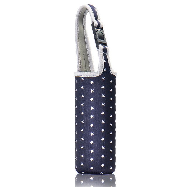 Funda protectora elástica para taza térmica, funda para taza, funda para taza de agua gruesa con dibujos animados, funda de tela para buceo, funda de tela estampada