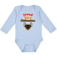 thumbnail image 3 of Inktastic Chihuahua Dog Gift Idea Boys or Girls Long Sleeve Baby Bodysuit, 3 of 5