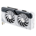 thumbnail image 4 of ASUS Dual GeForce RTX 4070 SUPER White OC Edition (PCIe 4.0, 12GB GDDR6X, DLSS 3, HDMI 2.1a, DisplayPort 1.4a, 2.56-slot design, Axial-tech fan design, Auto-Extreme Tech) DUAL-RTX4070S-O12G-WHITE, 4 of 10