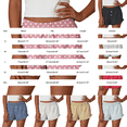 thumbnail image 3 of Only Moment Black Polka Dot Shorts Womens Summer Shorts Wide Leg Summer Jean Shorts with Pockets ,XXL, 3 of 4