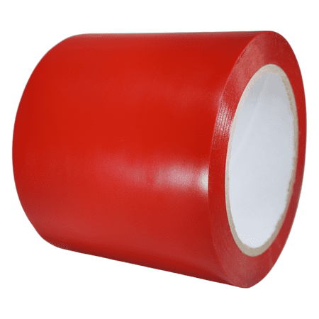 T.R.U. CVT-536 Red Vinyl Pinstriping Dance Floor Tape: 3 in. wide x 36 yds. Several Colors
