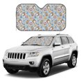 thumbnail image 3 of Bingfone Summer Time With Gnome Car Windshield Sunshade,Sun Foldable Sun Shield Sun Visor for Car - Medium, 3 of 9