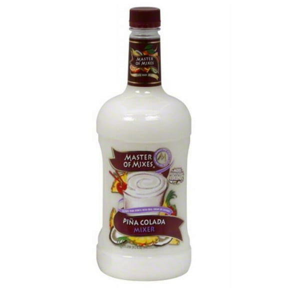 (6 Bottles) Master of Mixes Pina Colada Mixer, 1.75 L