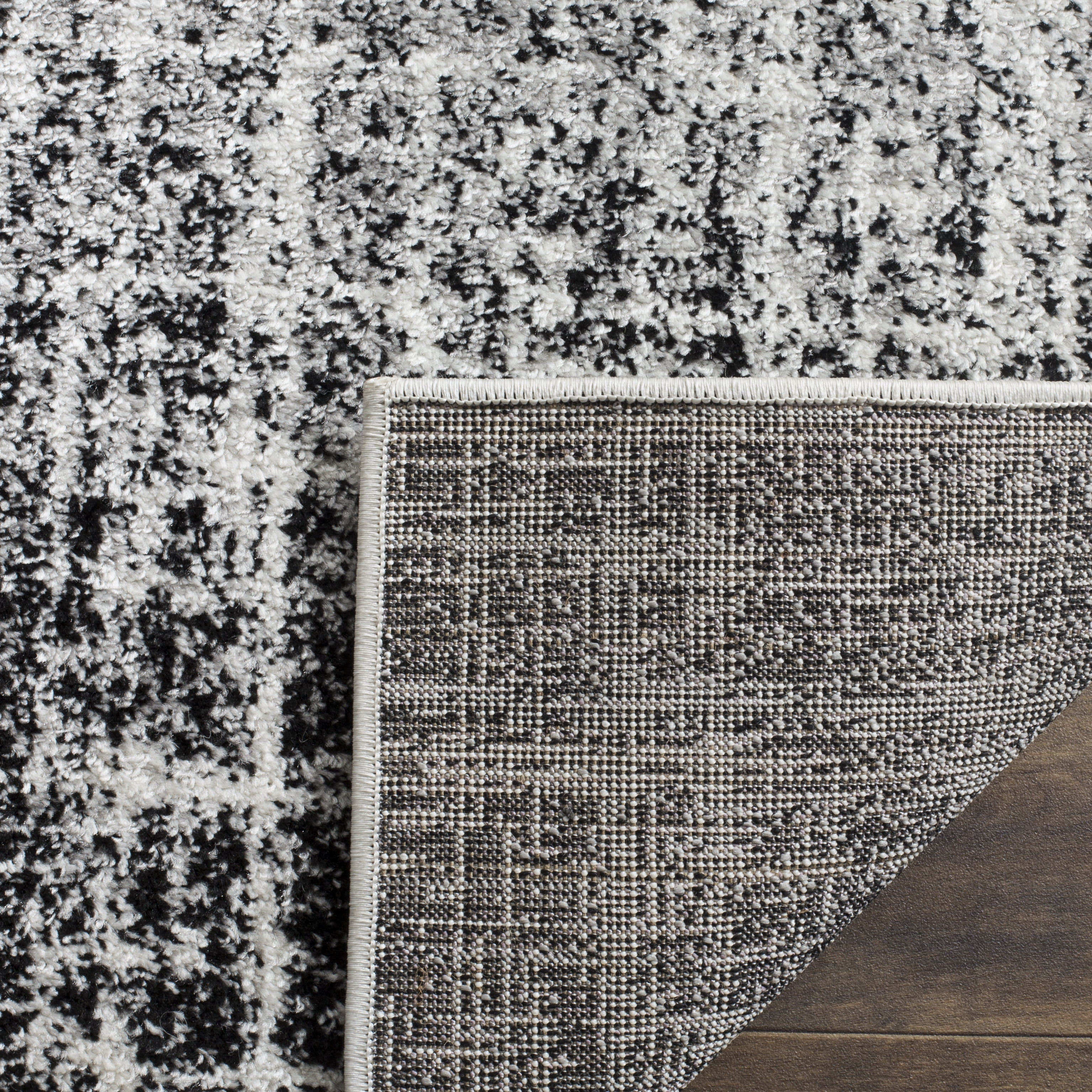 Safavieh Adirondack Kiersten Abstract Runner Rug, Ivory/Black, 2'6" x 20'
