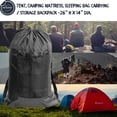 thumbnail image 4 of Tent Bag. For Inflatable Mattress, Flip, Bleacher, Booster Seat, Dog Bed, Moving 24”x14” BLACK, 4 of 9