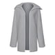 thumbnail image 4 of Puntoco moda mujer cálido abrigo de imitación cárdigan invierno sólido manga larga prendas de vestir exteriores Puntoco Puntoco-3414, 4 of 8