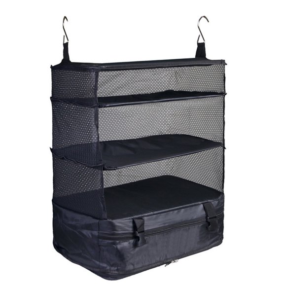 Viaje Colgante De Tres Capas Plegable, Organizador De Cosméticos, Bolsa De Almacenamiento Yuarrent HA039211-00