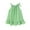 Green, variant on Summer Savings Clearance 2025! THDHVS Girls Dresses,Baby Dress,Fashion Kid's Plaid Sleeveless Dress Summer Casual and Comfortable Round Neck Dress Green 1-2 Years