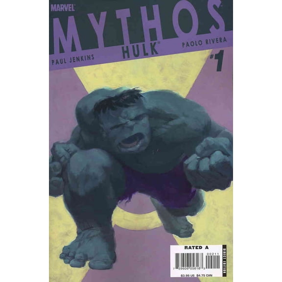 Mythos: Hulk #1 VF ; Marvel Comic Book