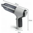 thumbnail image 2 of Car Vacuum Cleaner, 12000Pa Handheld Cordless Rechargeable Wet and Dry Vacuum, 120W High Power for Car, Pet, Home, Office Cleaning, Washable HEPA Filter, Multi-Nozzles, 2 of 10