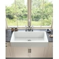 thumbnail image 4 of 37"L x 19" W  Creamic Farmhouse/Apron Front White Kitchen Sink, 4 of 6