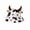 #0306-A, variant on Cow Print Cow Horn Hats Novelty Headwear for Daily Casual Wear Outdoor Activities Fashion Head Accessories Gift