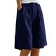 thumbnail image 1 of Pantalones cortos de pijama con estampado de cuadros y botones en la parte delantera para mujer - Ropa de dormir Pantalones cortos de estar por casa S-XXXL, 1 of 6