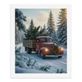 thumbnail image 5 of Paint by Numbers Kit for Adults, Vintage Festive Truck Winter Forest Paint by Numbers, Easy Paint by Numbers Kit for Adults Beginner, DIY Adult Paint by Number Kits on Canvas, Home Decor, 5 of 7
