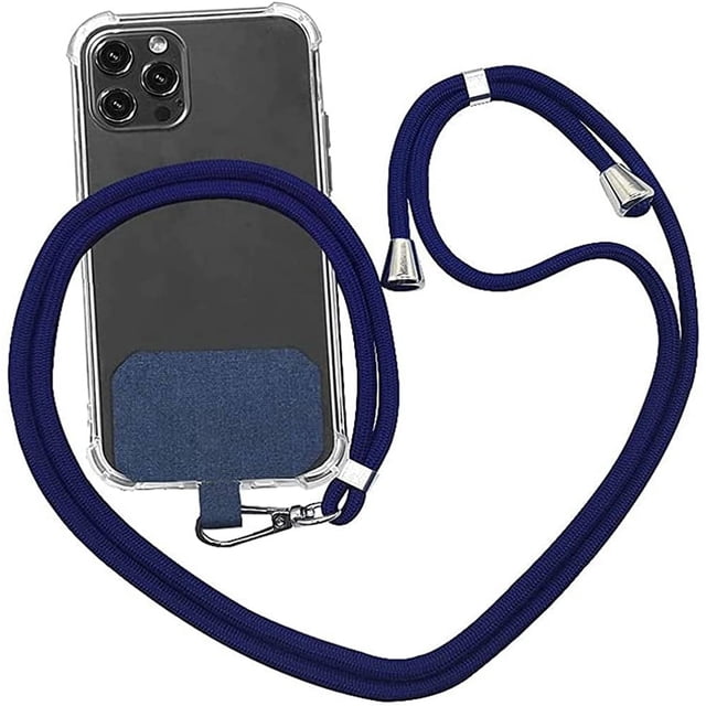 Phone Lanyard, Neck Strap and Wrist Tether Key Chain Holder Universal for Phone Case Anchor Fit All Smartphones