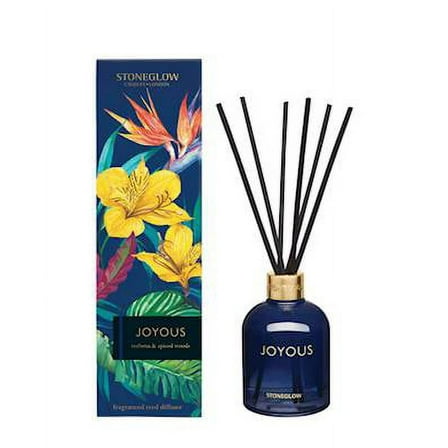 JOYOUS Verbena and Spiced Woods Stoneglow Infusion Reed Diffuser 150 ml