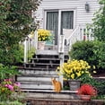 thumbnail image 2 of Morttic 6 Bundles Outdoor Artificial Camellia Flowers Fake UV Resistant Shrubs Plants, Faux Plastic Greenery for Indoor Outside Hanging Plants Garden Home Wedding Farmhouse Decor (Yellow), 2 of 14
