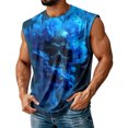 thumbnail image 6 of Yopmin Gothic Tank Tops Men Crew Neck Skull Fashion Workout Tank Tops Gothic Sleeveless Shirts for Sports Workout, 6 of 6