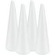 thumbnail image 1 of 4 piezas de espuma blanca conos de bricolaje conos de bricolaje material de bricolaje para niños juguetes para niños juguetes, 1 of 5