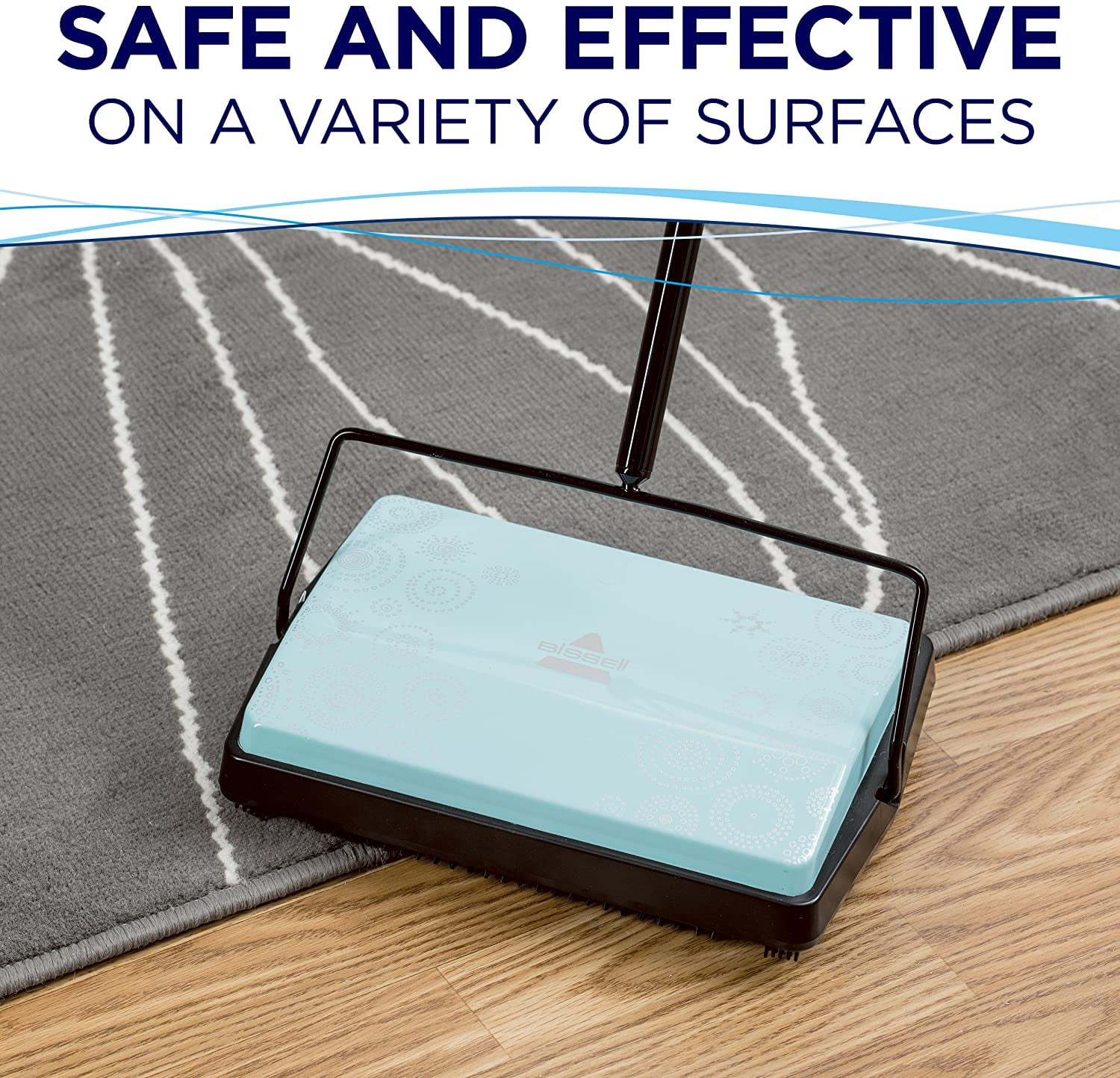 BISSELL Refresh Carpet & Floor Manual Sweeper, 2199