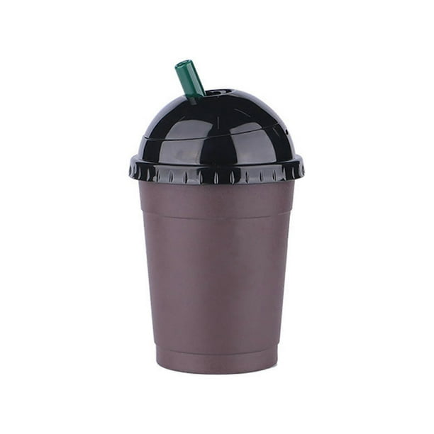Car ABS Ashtray with Lid Easy Clean Up Auto Ashtray Storage Cup for Most Car Cup Holder Home Offices