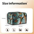 thumbnail image 5 of Fotbe Exotic Birds Forest for Two Slice Toaster Cover, Fingerprint Protector, Super Soft Appliance Cover And Dust Cover,Bread Dust Cover & Fingerprint Protection, 5 of 7