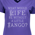 thumbnail image 4 of Inktastic Ballroom Dancing Tango Dancer Women's V-Neck T-Shirt, 4 of 5